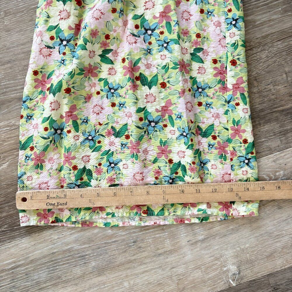 Akira Floral Wide Leg Jumpsuit Size S | Pastel Garden Print | Corset Bust - Picture 9 of 15